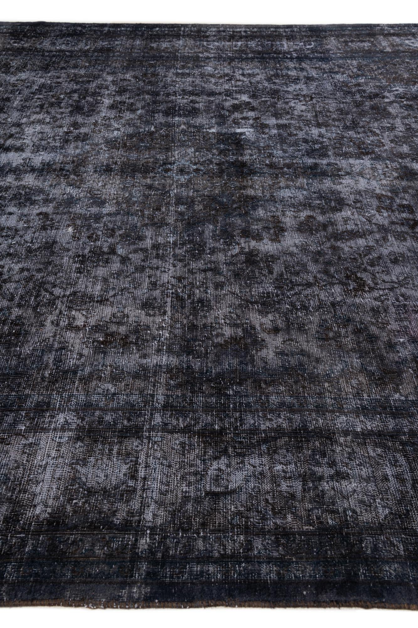9' 6 x 12' 4 Hand Knotted Ultra Vintage Persian Wool Rug