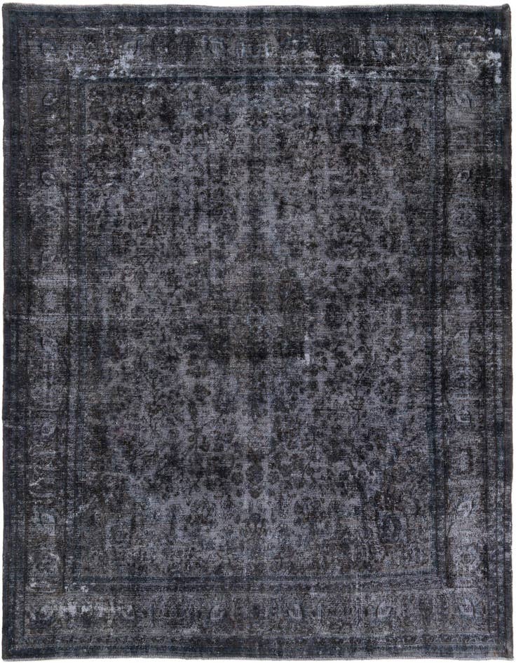 Detail image of 9' 6 x 12' 4 Hand Knotted Ultra Vintage Persian Wool Rug