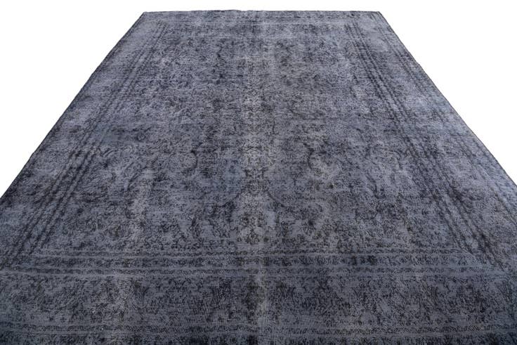 Detail image of 9' 1 x 12' 4 Hand Knotted Ultra Vintage Persian Wool Rug