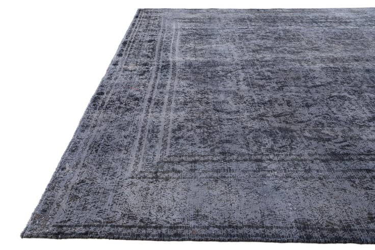 Detail image of 9' 1 x 12' 4 Hand Knotted Ultra Vintage Persian Wool Rug