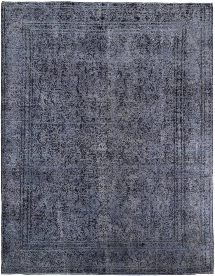 Detail image of 9' 1 x 12' 4 Hand Knotted Ultra Vintage Persian Wool Rug