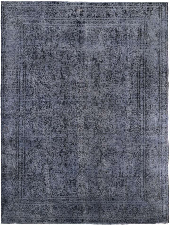 9' 1 x 12' 4 Hand Knotted Ultra Vintage Persian Wool Rug