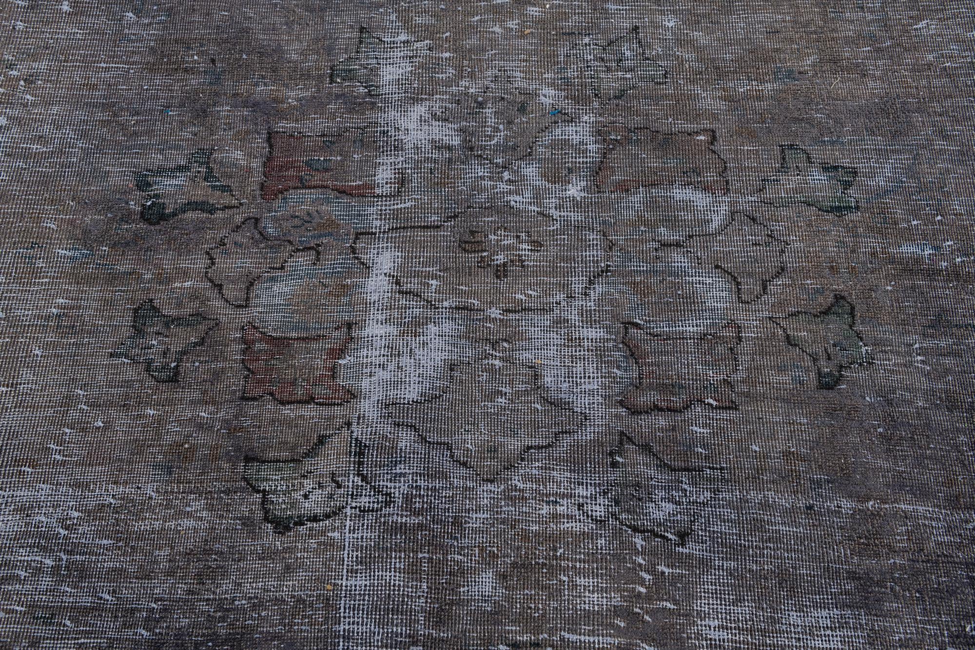 305cm x 375cm anudado a mano Ultra Vintage Alfombra Persa Lana