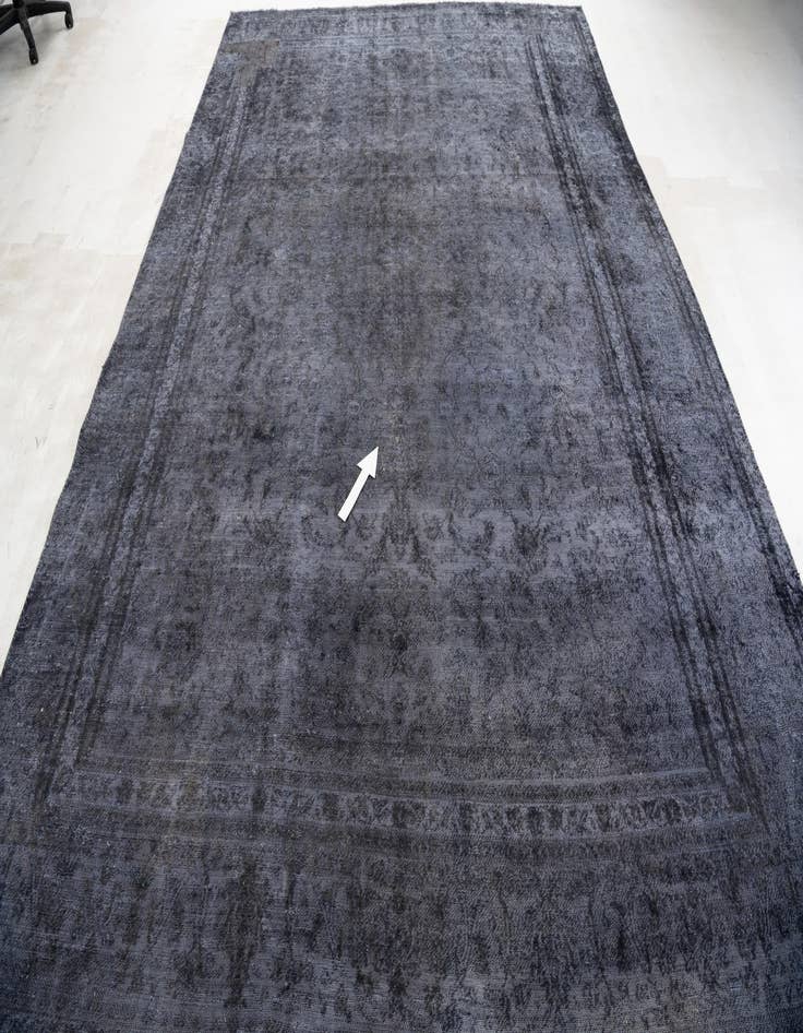 Detail image of 9' 1 x 13' 4  Hand Knotted Ultra Vintage Persian Wool Rug