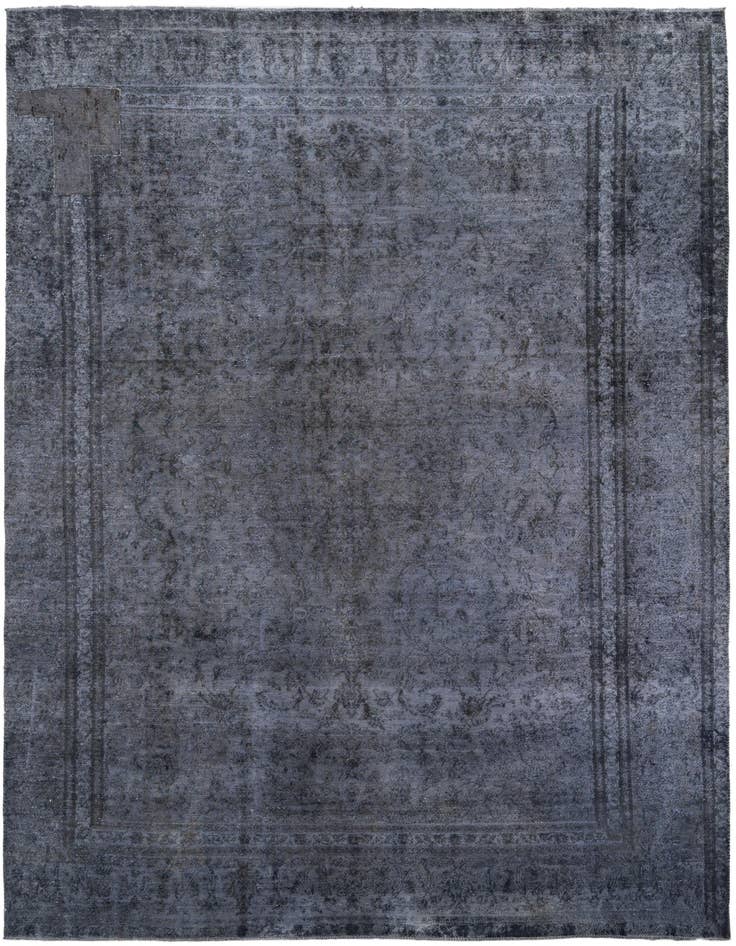 Detail image of 9' 1 x 13' 4 Hand Knotted Ultra Vintage Persian Wool Rug