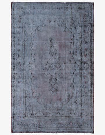 5' 7 x 8' 9 Hand Knotted Ultra Vintage Persian Wool Rug