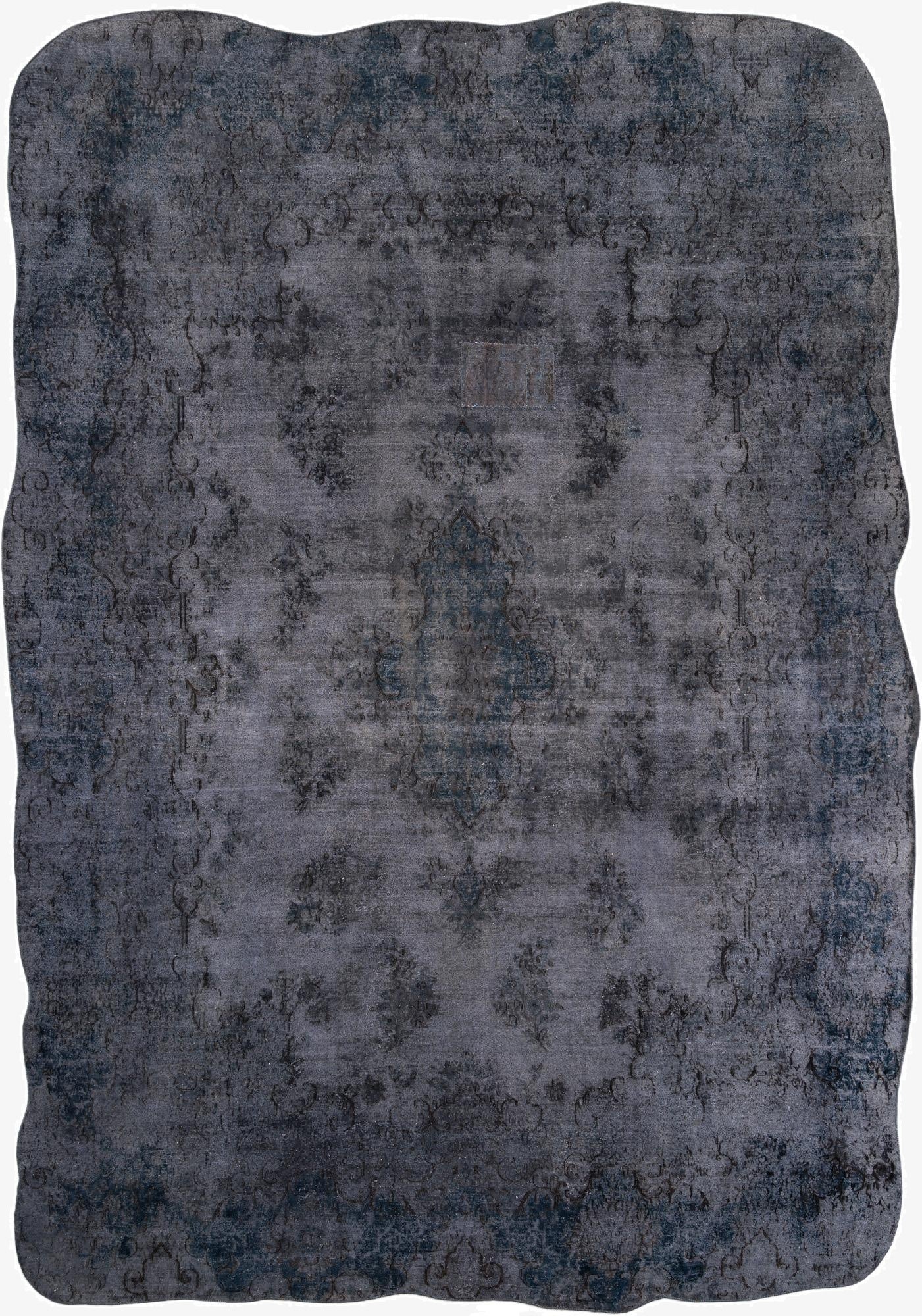 9' 3 x 13' 9  Hand Knotted Ultra Vintage Persian Wool Rug