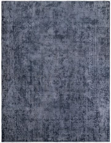 9' 8 x 12' 7 Hand Knotted Ultra Vintage Persian Wool Rug
