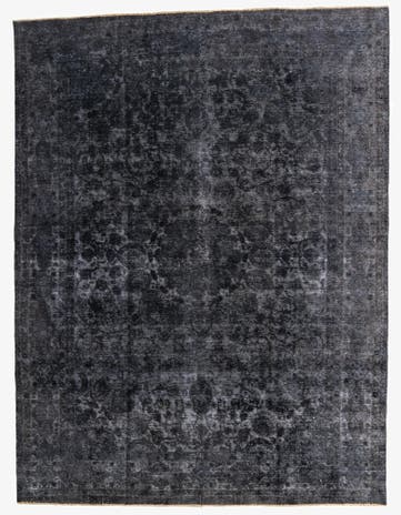 9' 6 x 12' 7 Hand Knotted Ultra Vintage Persian Wool Rug