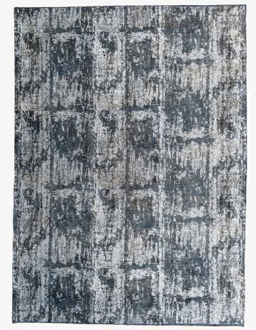 9' x 12' 2 Hand Knotted Ultra Vintage Persian Wool Rug