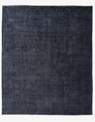 9' 4 x 11' 4 Hand Knotted Ultra Vintage Persian Wool Rug