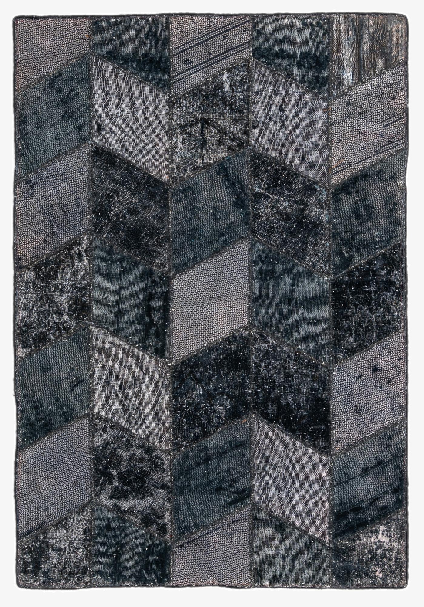 3' 6 x 5' 1  Hand Knotted Ultra Vintage Persian Wool Rug