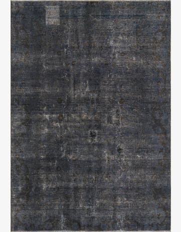 6' 1 x 8' 8 Hand Knotted Ultra Vintage Persian Wool Rug