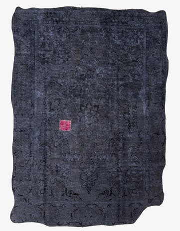 8' x 11' 5 Hand Knotted Ultra Vintage Persian Wool Rug