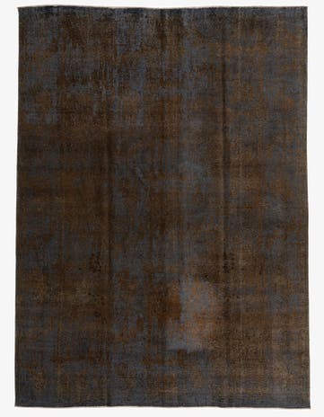 9' 7 x 13' Hand Knotted Ultra Vintage Persian Wool Rug