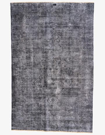 6' 4 x 10' Hand Knotted Ultra Vintage Persian Wool Rug