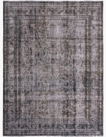 9' 6 x 12' 8 Hand Knotted Ultra Vintage Persian Wool Rug