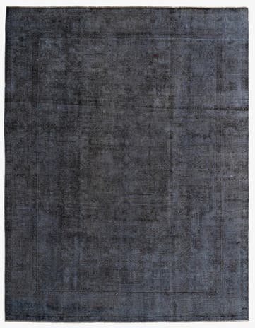 9' 10 x 12' 6 Hand Knotted Ultra Vintage Persian Wool Rug