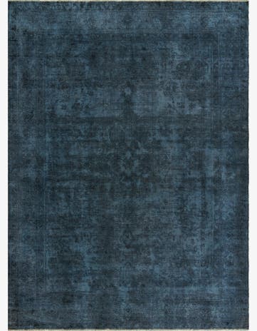 9' 6 x 12' 10 Hand Knotted Ultra Vintage Persian Wool Rug