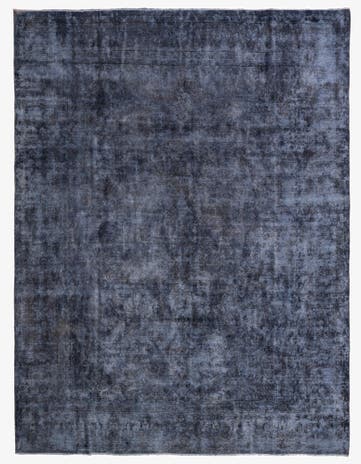 9' 7 x 13' Hand Knotted Ultra Vintage Persian Wool Rug