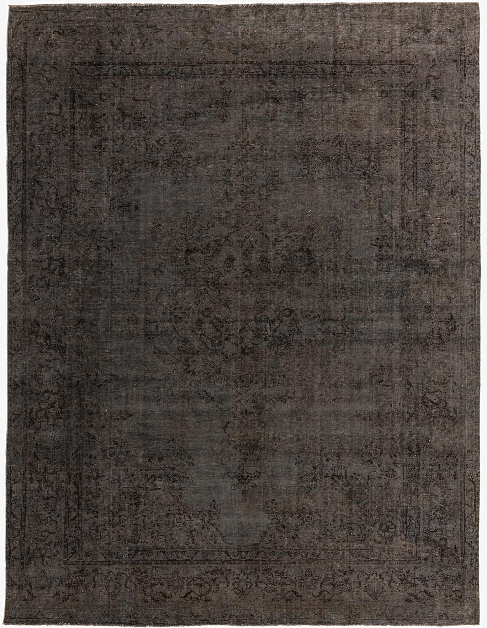 9' 10 x 12' 9  Hand Knotted Ultra Vintage Persian Wool Rug