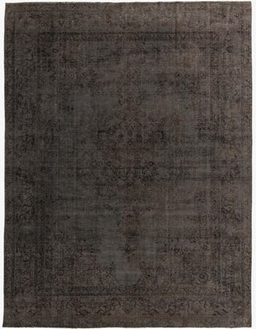 9' 10 x 12' 9 Hand Knotted Ultra Vintage Persian Wool Rug