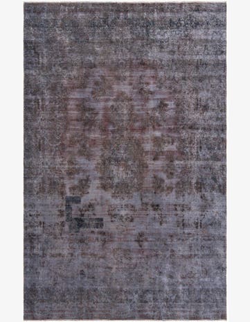 8' x 12' 8 Hand Knotted Ultra Vintage Persian Wool Rug