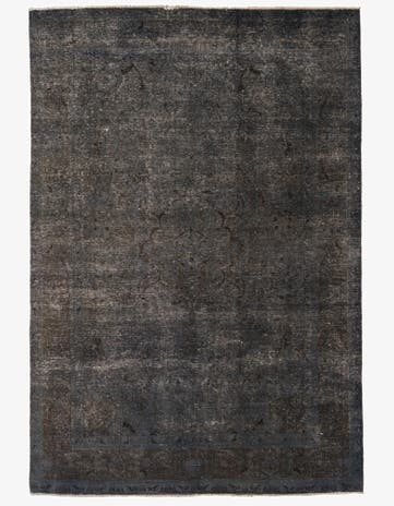 6' 8 x 9' 9 Hand Knotted Ultra Vintage Persian Wool Rug