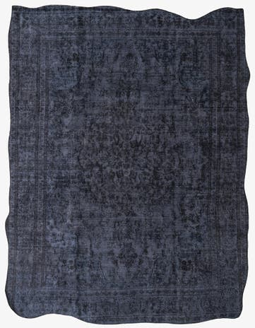 9' 4 x 12' 4 Hand Knotted Ultra Vintage Persian Wool Rug