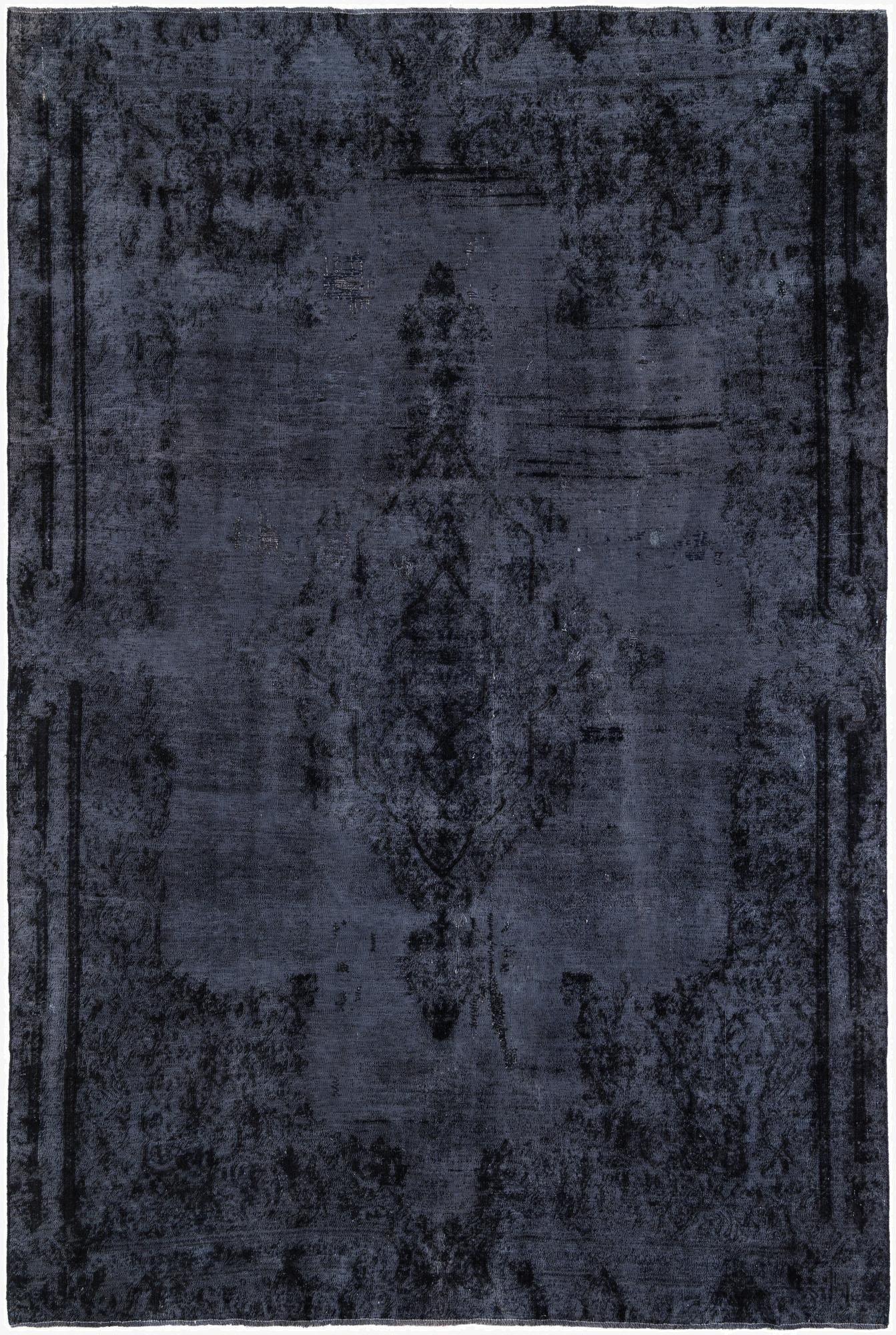 7' x 10' 7  Hand Knotted Ultra Vintage Persian Wool Rug