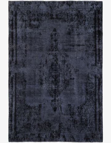 7' x 10' 7 Hand Knotted Ultra Vintage Persian Wool Rug