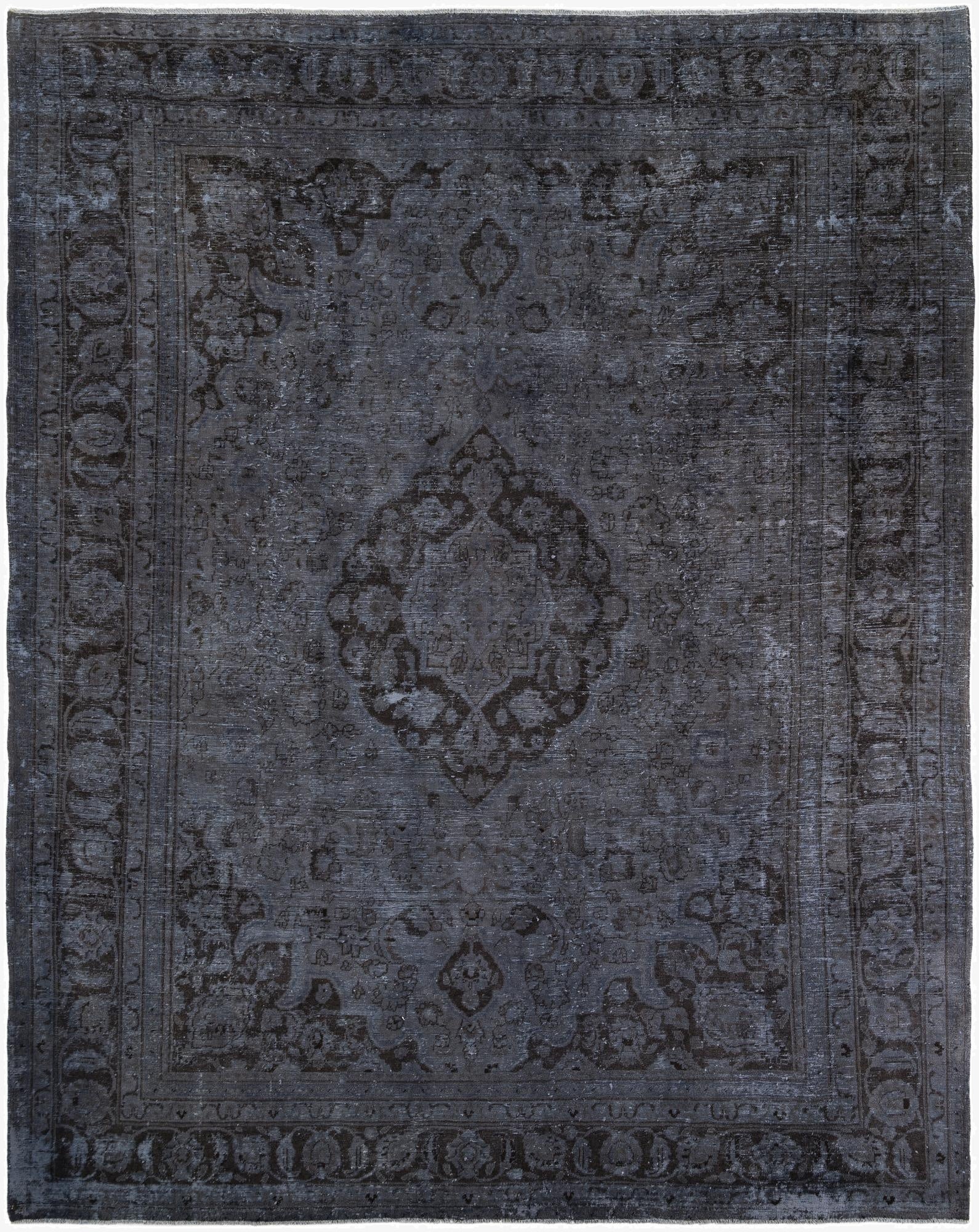 9' 8 x 12' 3  Hand Knotted Ultra Vintage Persian Wool Rug