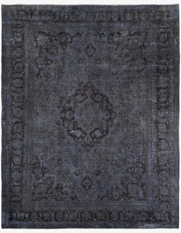 9' 8 x 12' 3 Hand Knotted Ultra Vintage Persian Wool Rug