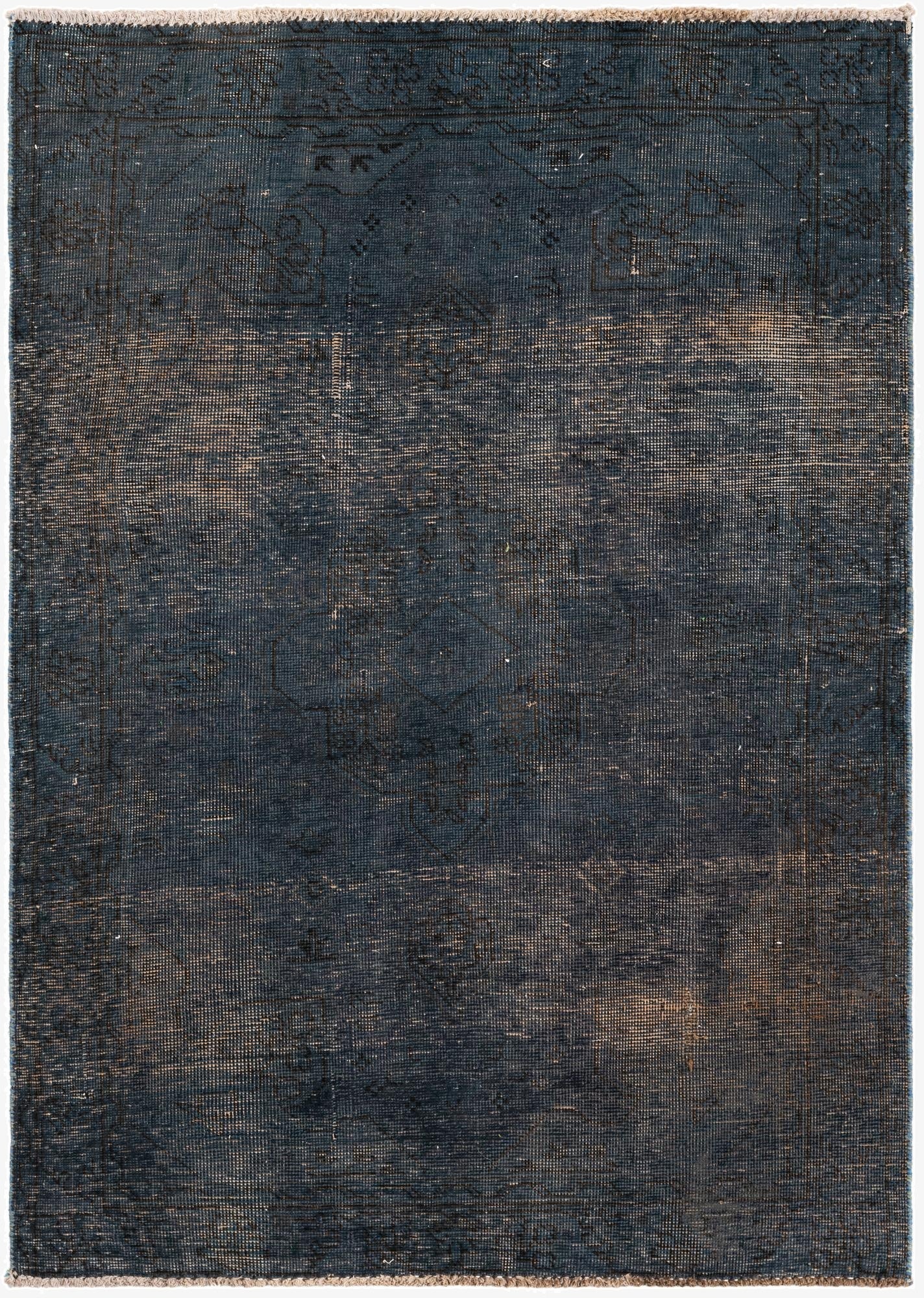 3' 1 x 4' 5  Hand Knotted Ultra Vintage Persian Wool Rug