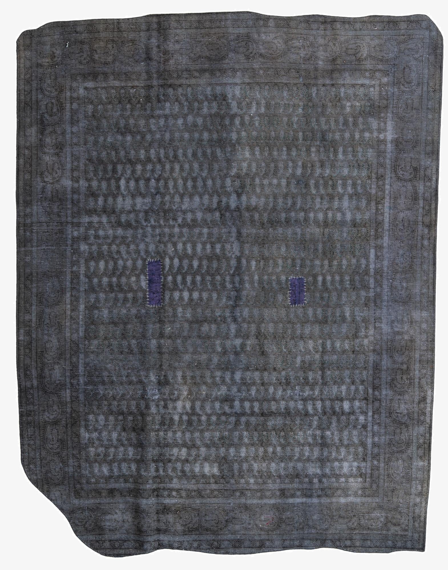 9' 5 x 12' 3  Hand Knotted Ultra Vintage Persian Wool Rug