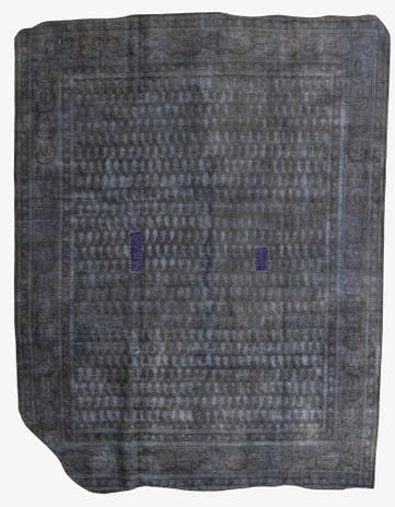 9' 5 x 12' 3 Hand Knotted Ultra Vintage Persian Wool Rug