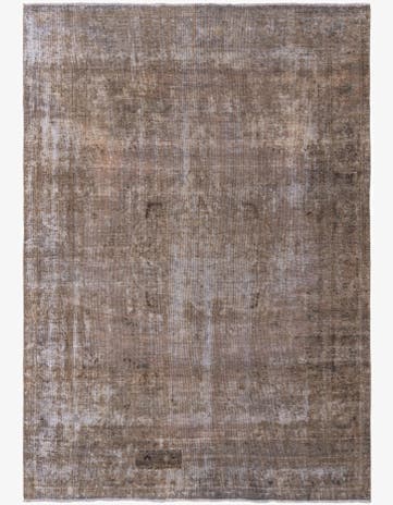 7' 8 x 11' 2 Hand Knotted Ultra Vintage Persian Wool Rug