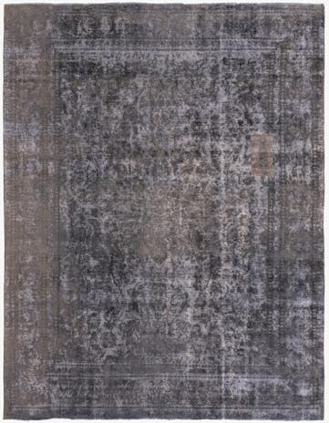 9' 4 x 12' 4 Hand Knotted Ultra Vintage Persian Wool Rug