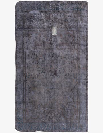 5' 2 x 9' 4 Hand Knotted Ultra Vintage Persian Wool Rug