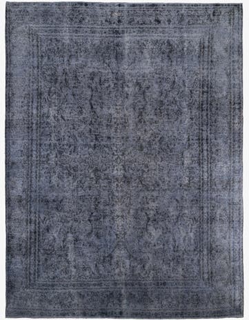 9' 1 x 12' 4 Hand Knotted Ultra Vintage Persian Wool Rug