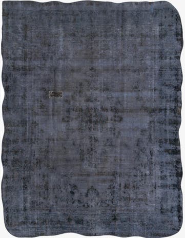 7' 9 x 10' 3 Hand Knotted Ultra Vintage Persian Wool Rug