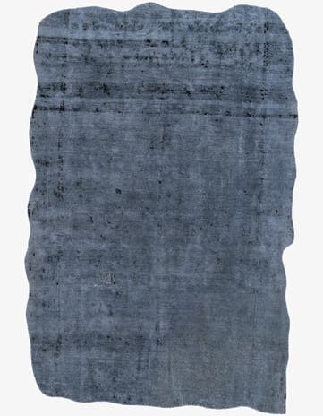 5' 9 x 8' 7 Hand Knotted Ultra Vintage Persian Wool Rug