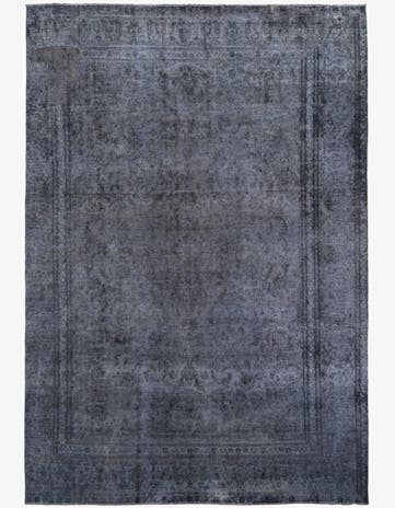 9' 1 x 13' 4 Hand Knotted Ultra Vintage Persian Wool Rug