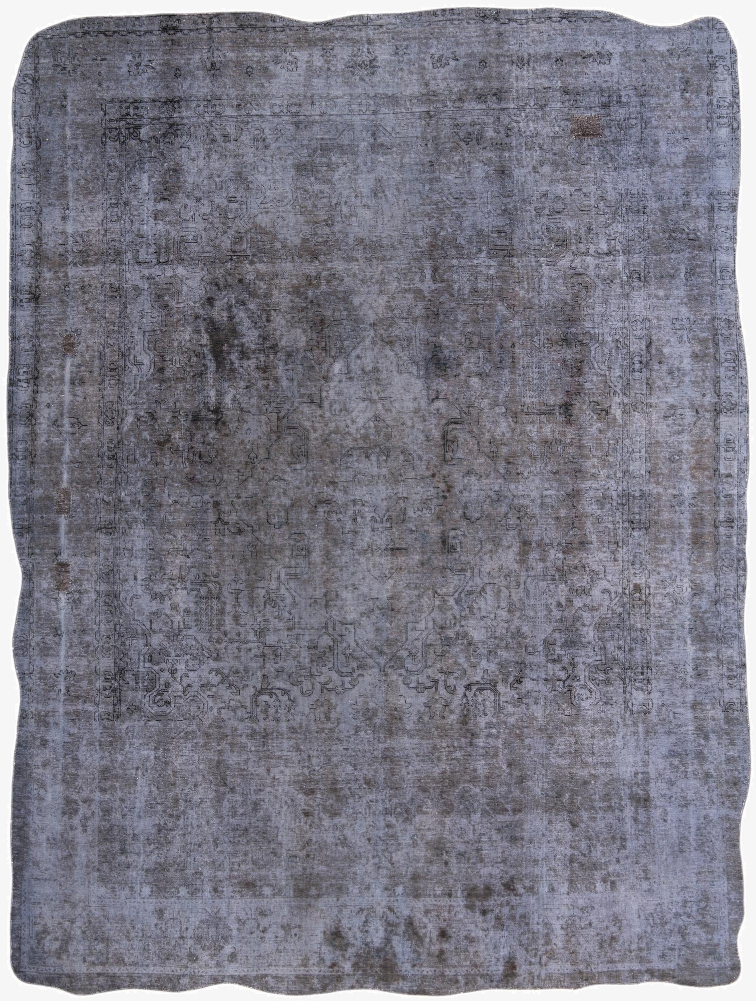 9' 6 x 12' 9  Hand Knotted Ultra Vintage Persian Wool Rug