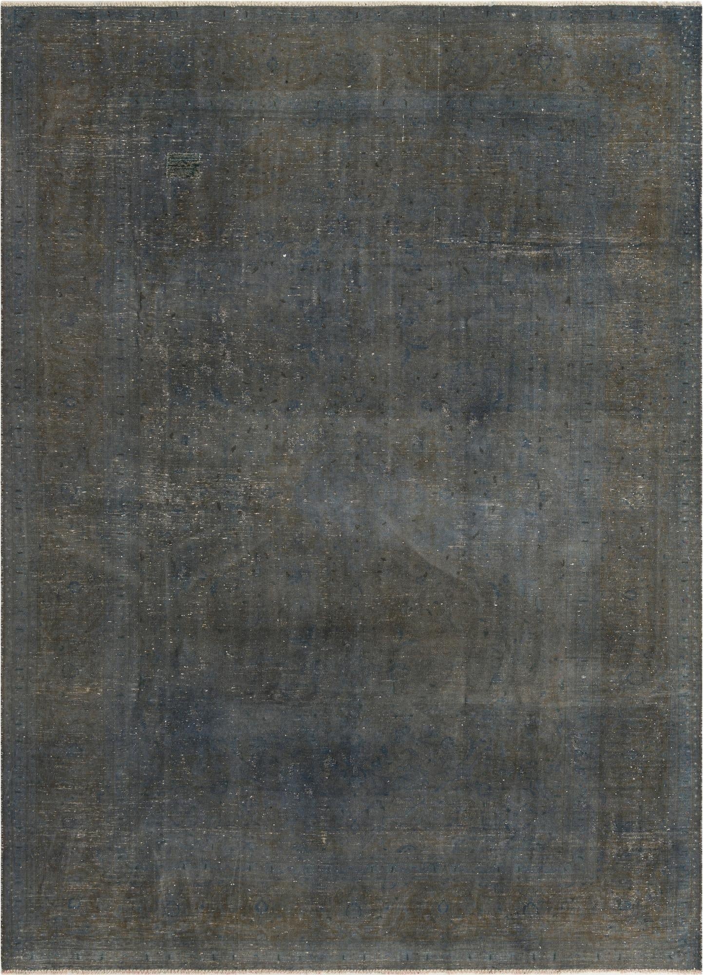 8' x 10' 9  Hand Knotted Ultra Vintage Persian Wool Rug