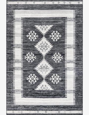 Graphite Gray Victoria Rug