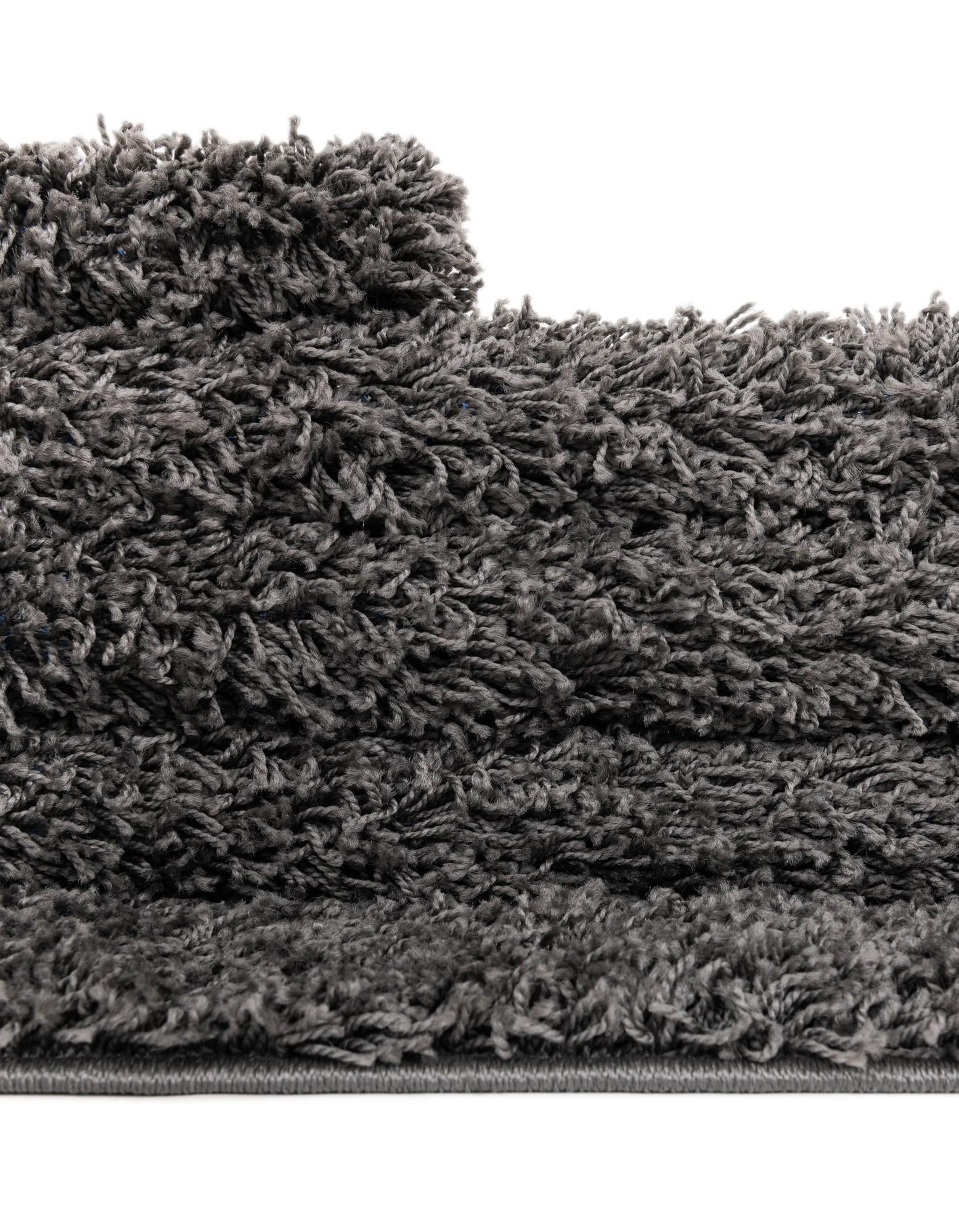 7' 10 x 7' 10 Solid Shag Round Rug