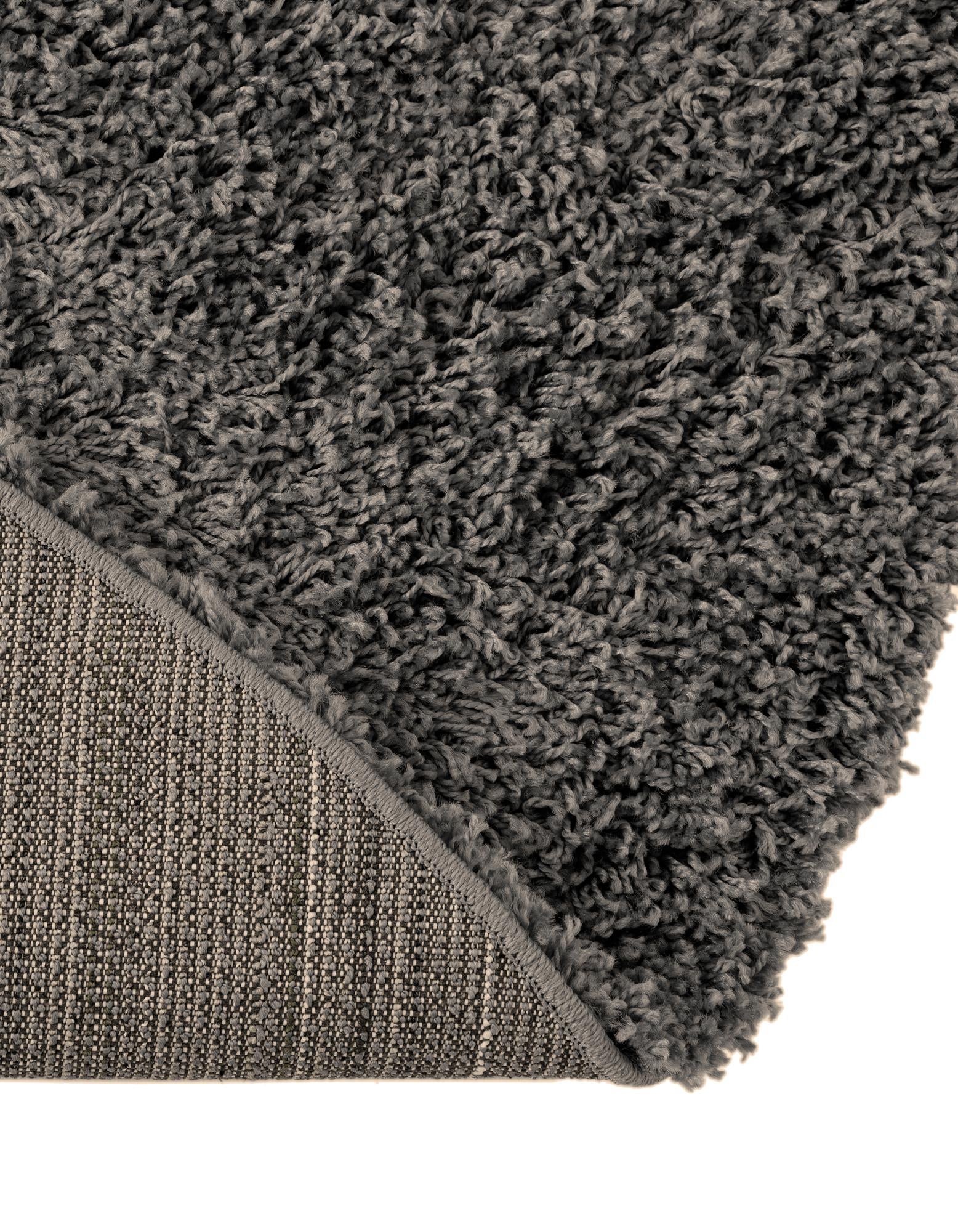 7' 10 x 7' 10 Solid Shag Round Rug