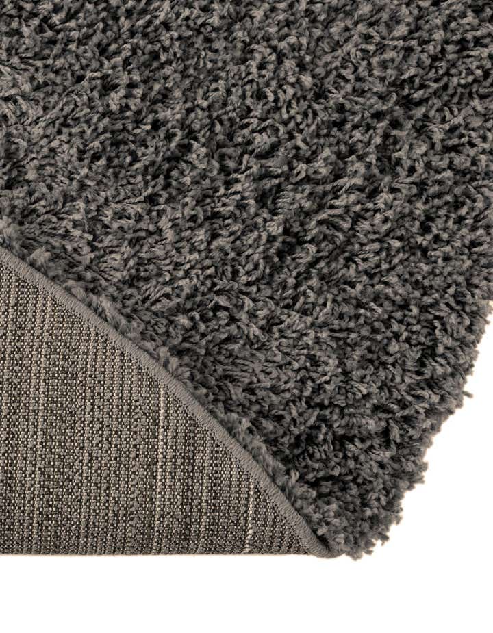 10' x 10' Solid Shag Round Rug