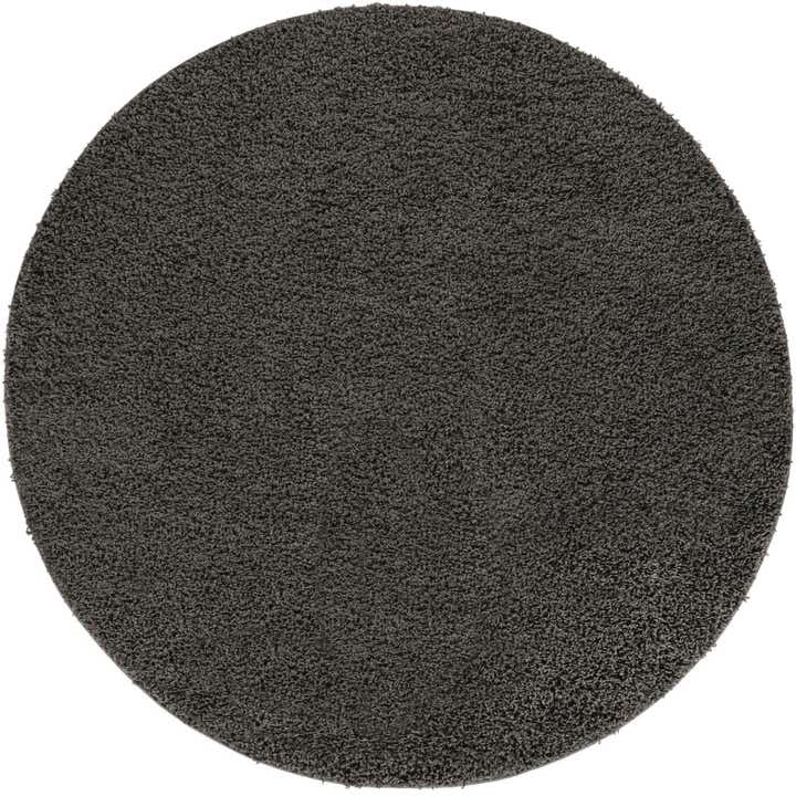 240cm x 240cm Solid Shag Tapis Rond